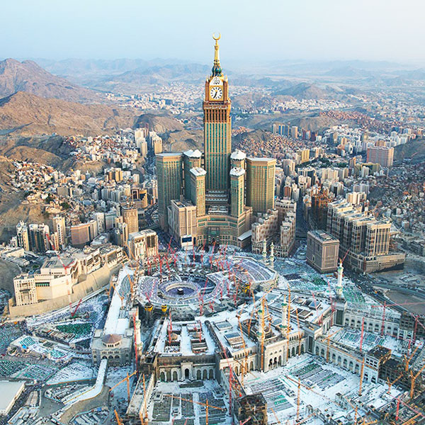 makkah royal clock tower，Mecca